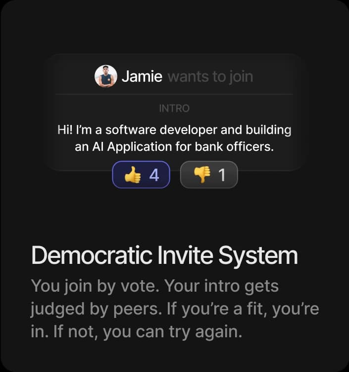 Democratic Invite System