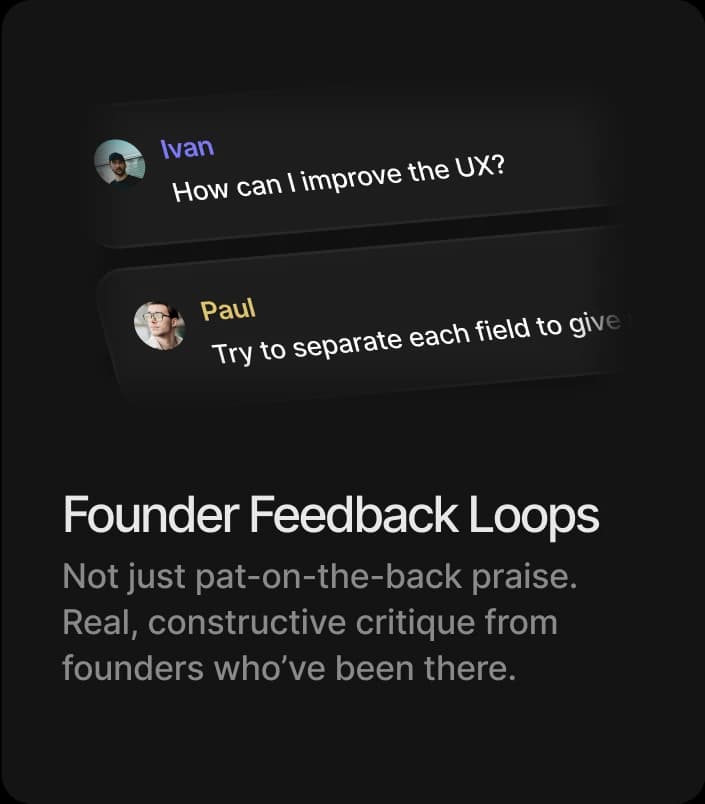 Founder Feedback Loops