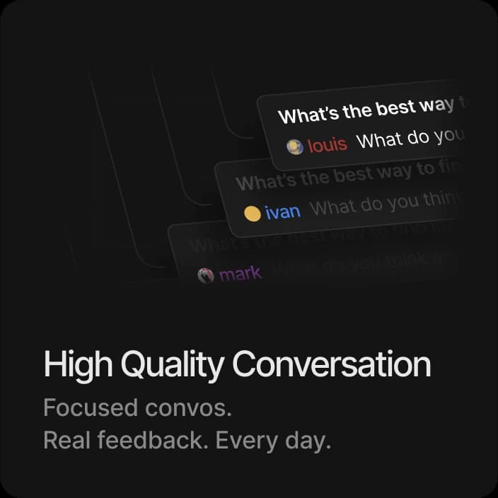 High quality Conversation